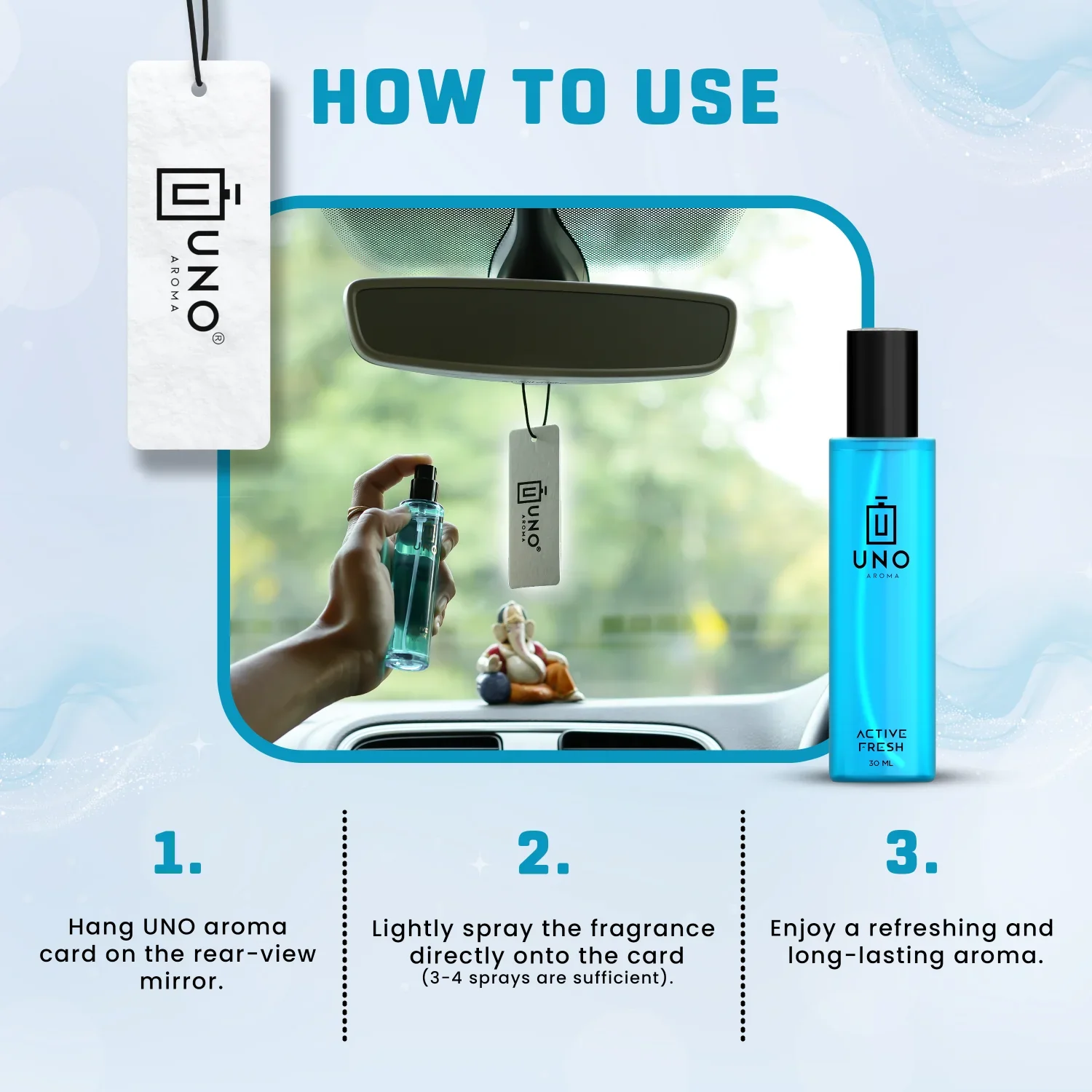 Active Fresh - Spray Car Perfumes - Image 5