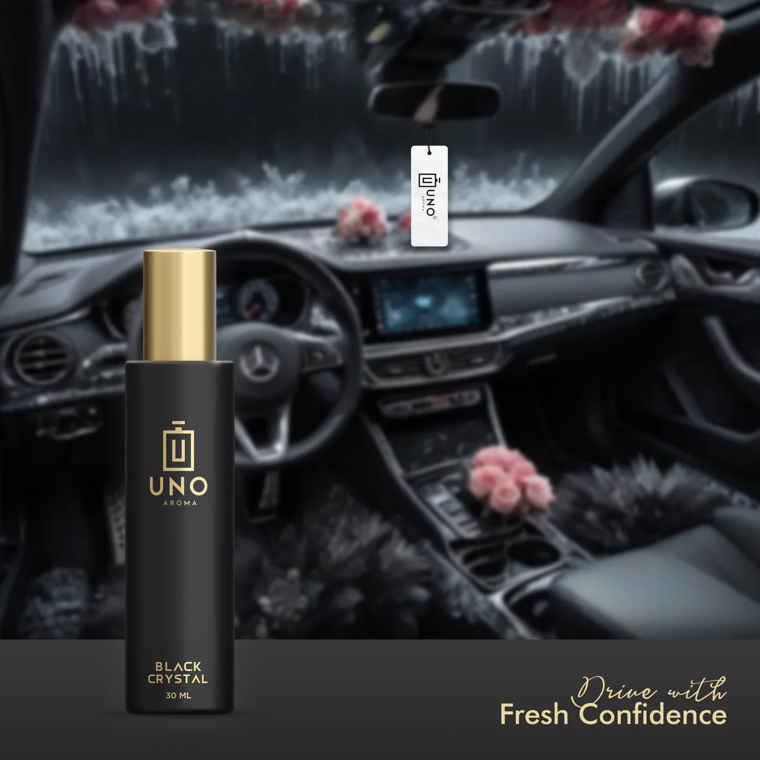 Black Crystal - Spray Car Perfumes - Image 3