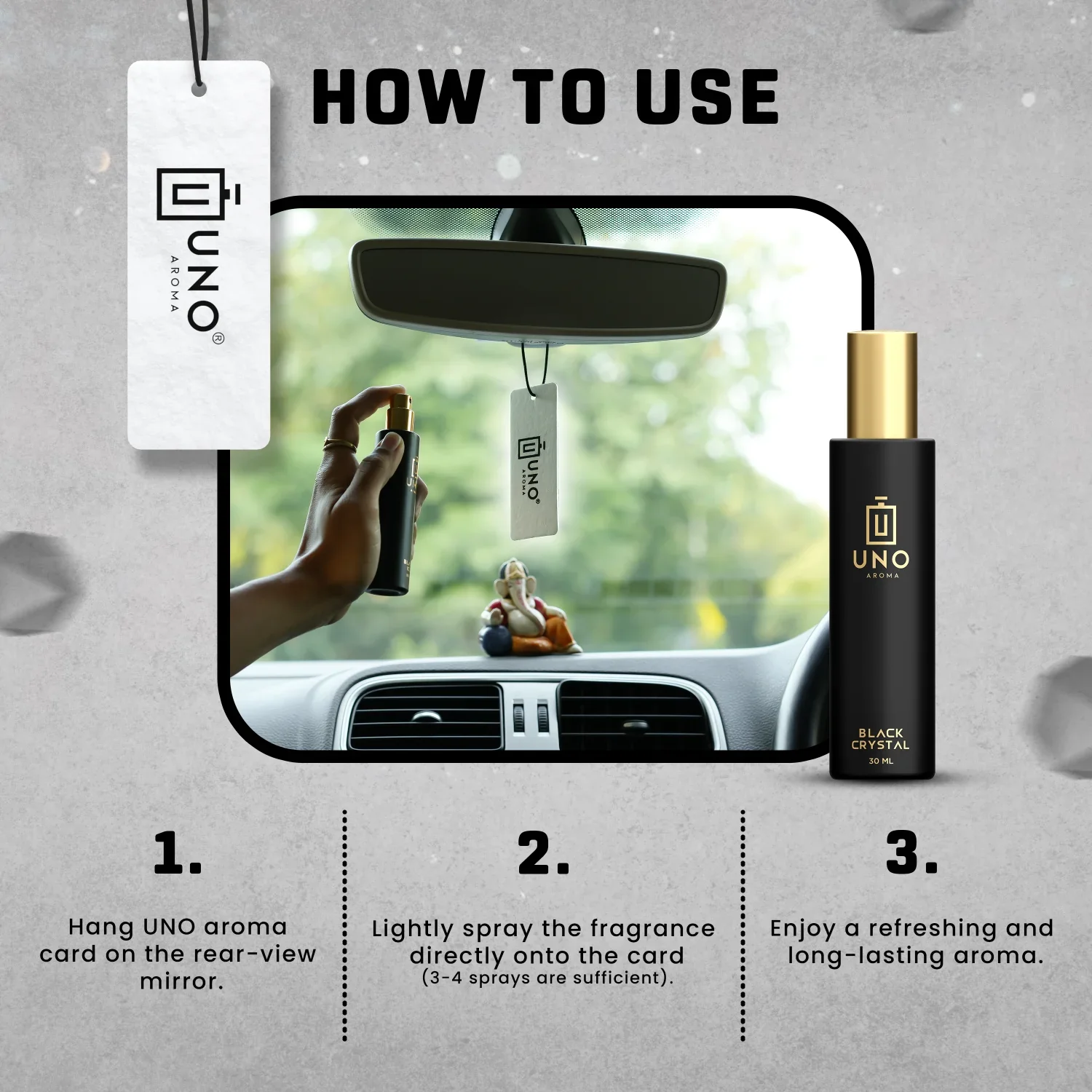 Black Crystal - Spray Car Perfumes - Image 5