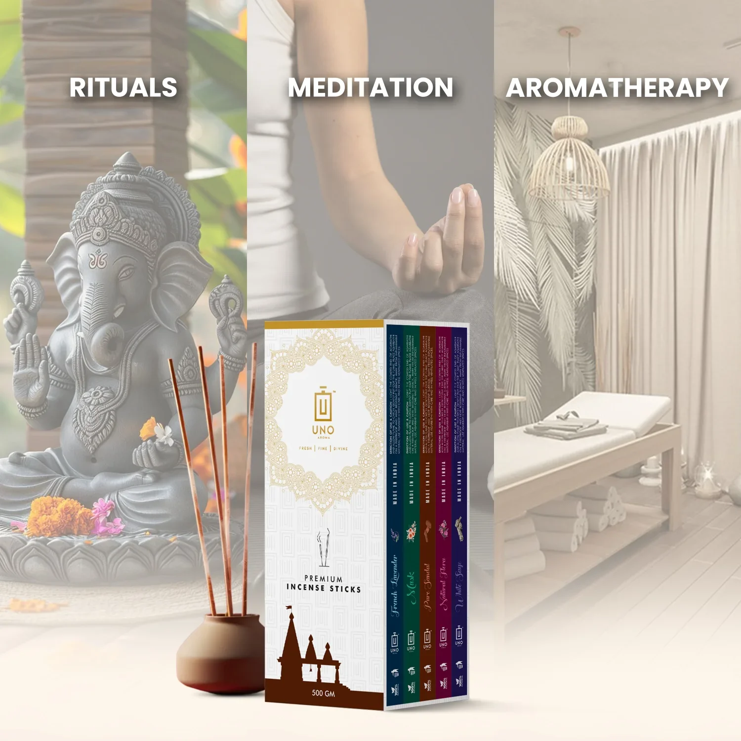 Combo (Pack of 5) - Incense Sticks (Agarbatti) - Image 9