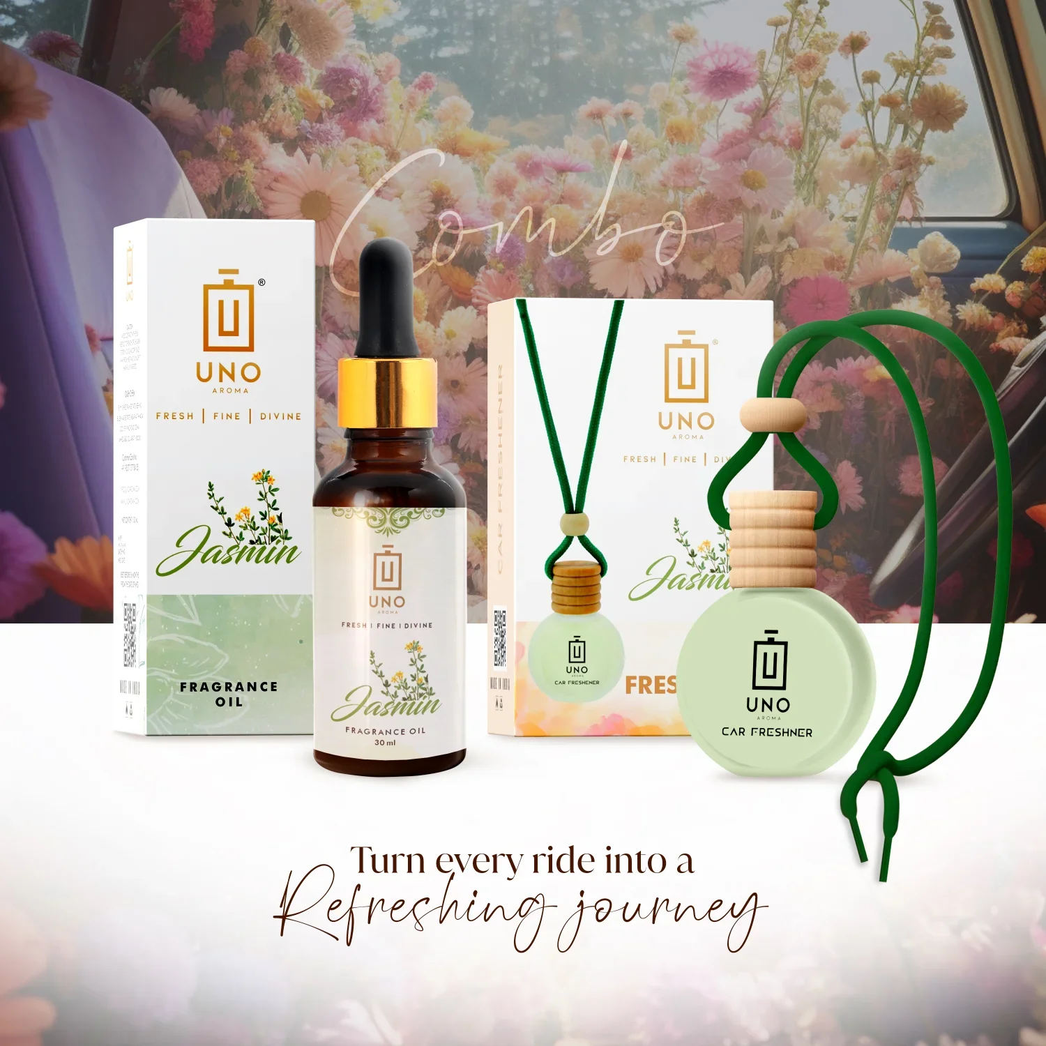 Jasmine - Hanging Car Freshener - Image 7