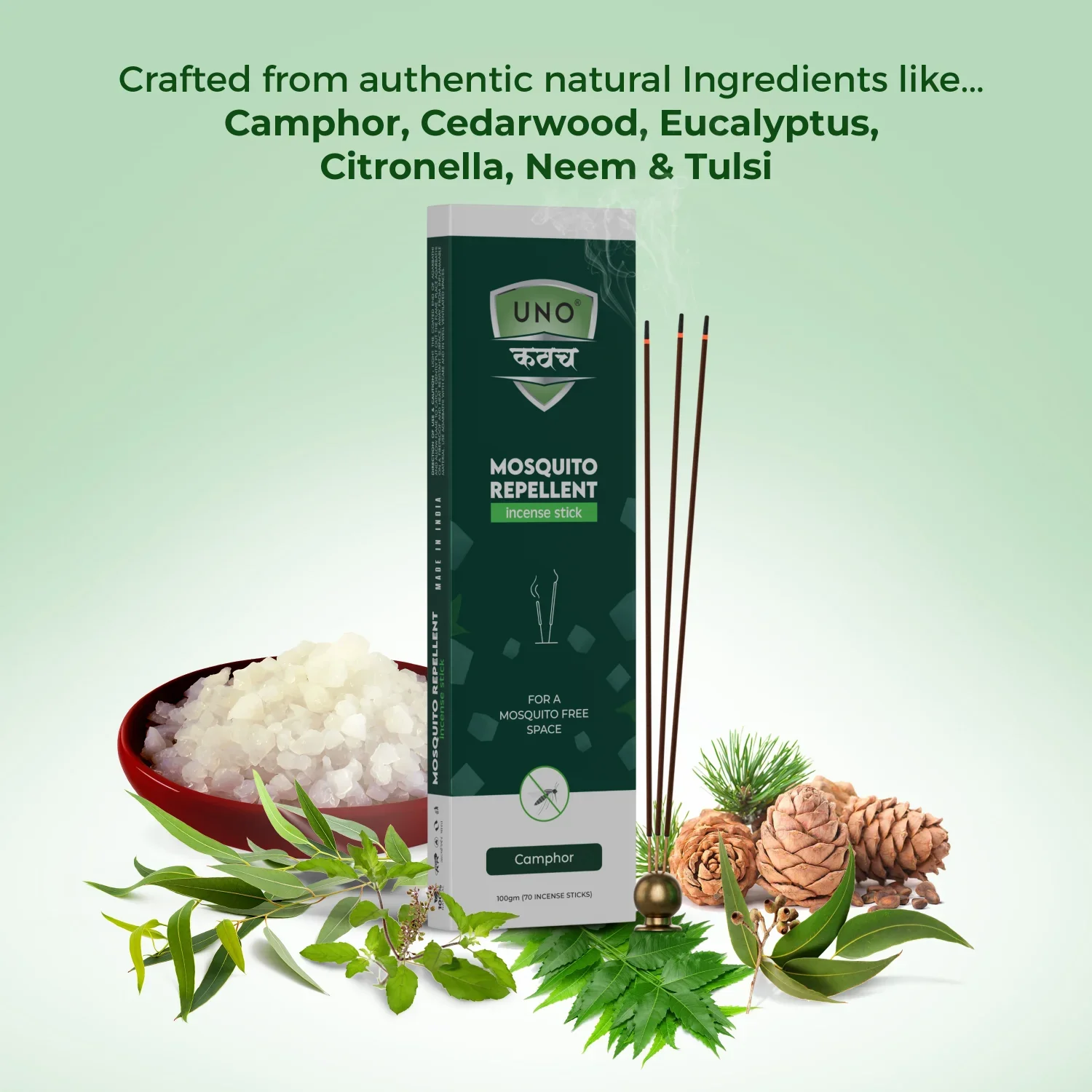 Incense Sticks/Agarbatti Combo - Mosquito Repellent - Image 3