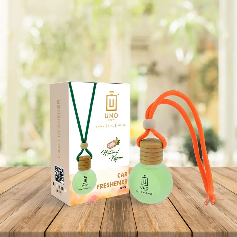 Natural Kapur (Camphor) - Hanging Car Freshener - Image 4