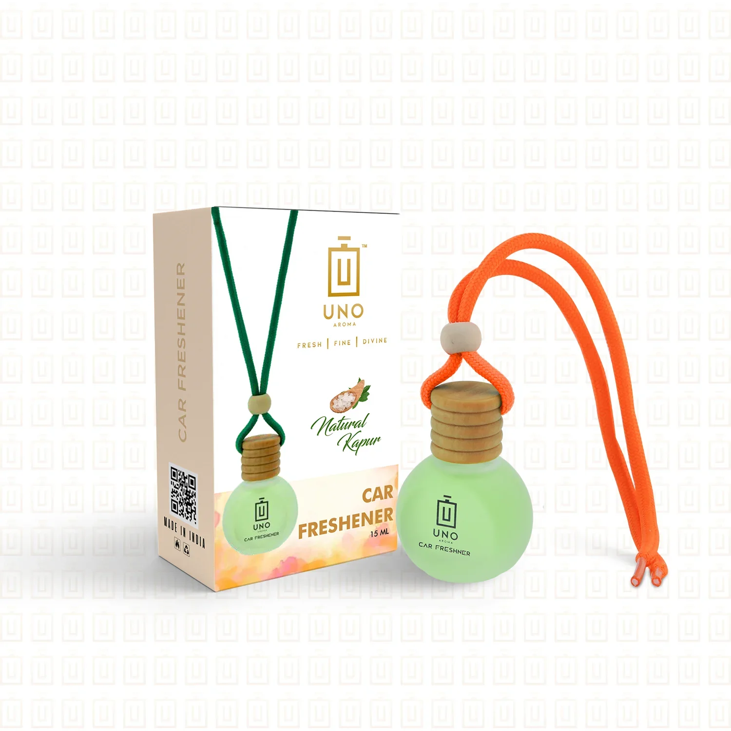 Natural Kapur (Camphor) - Hanging Car Freshener - Image 6