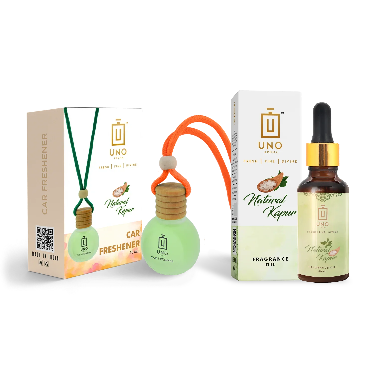 Natural Kapur (Camphor) - Hanging Car Freshener - Image 8