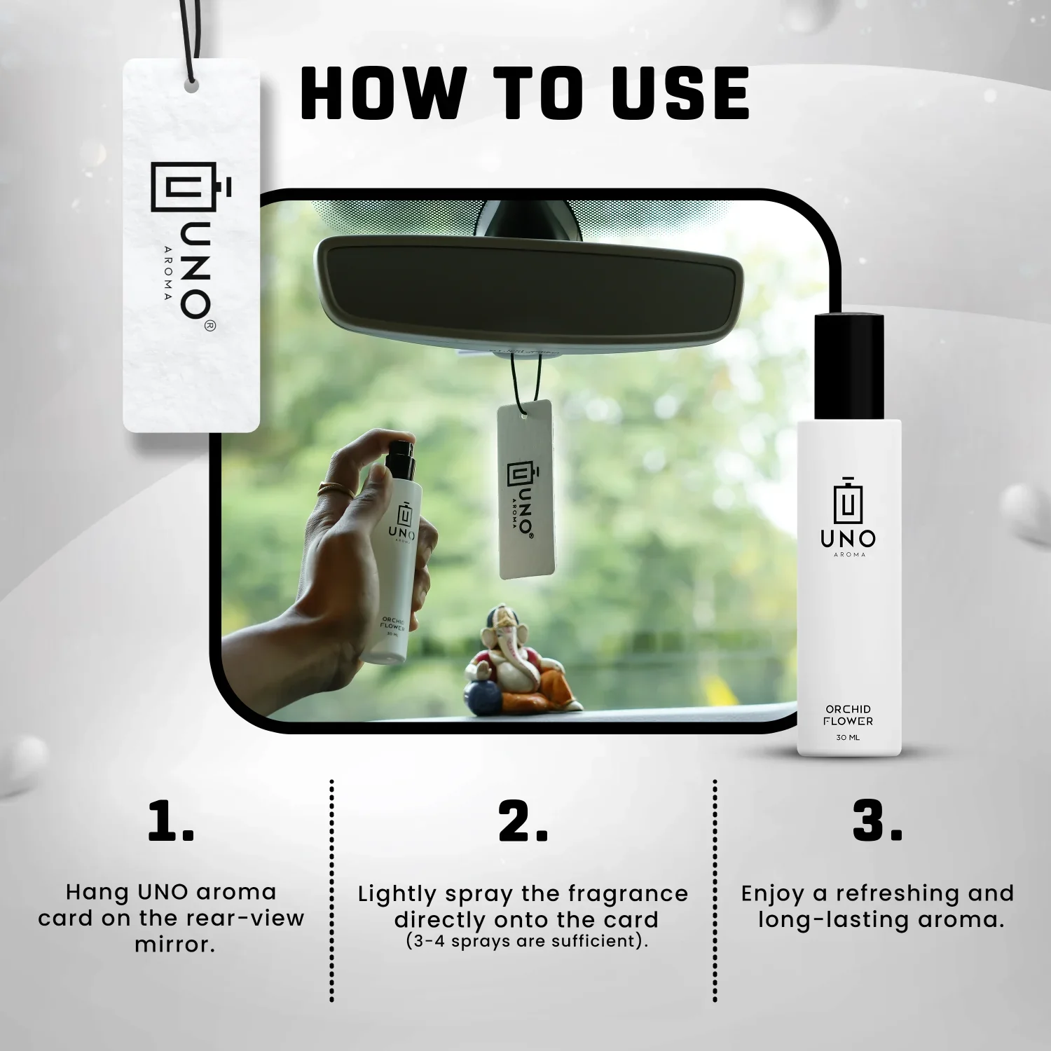 Orchid Flower - Spray Car Perfumes - Image 5