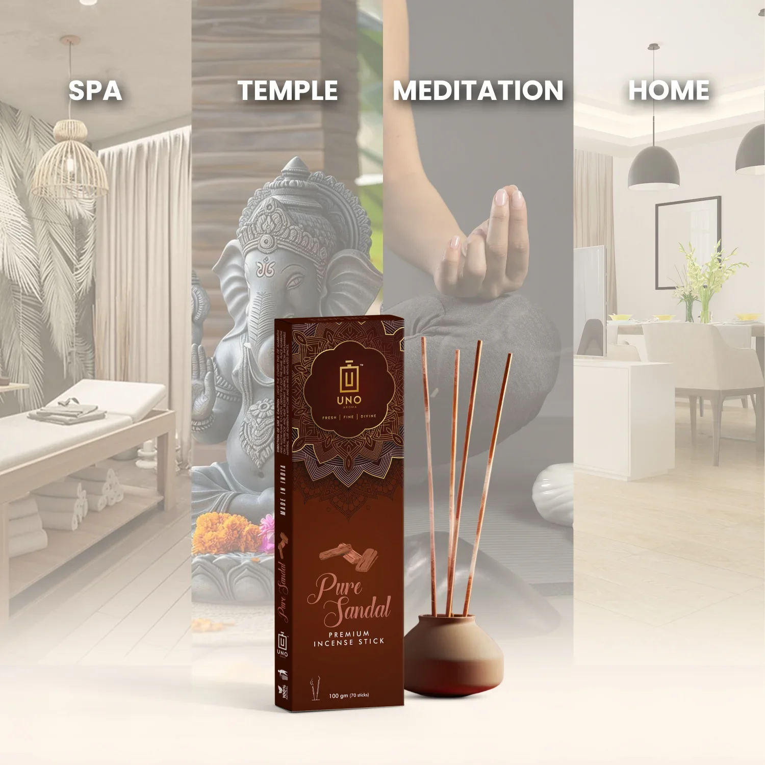Natural Flora - Incense Sticks (Agarbatti) - Image 3